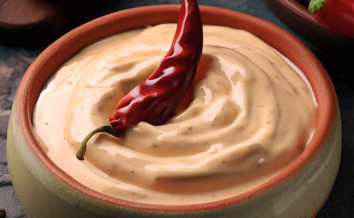 dip de queso crema y chile chipotle